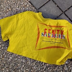 Savage X Fenty Bright Yellow Tee